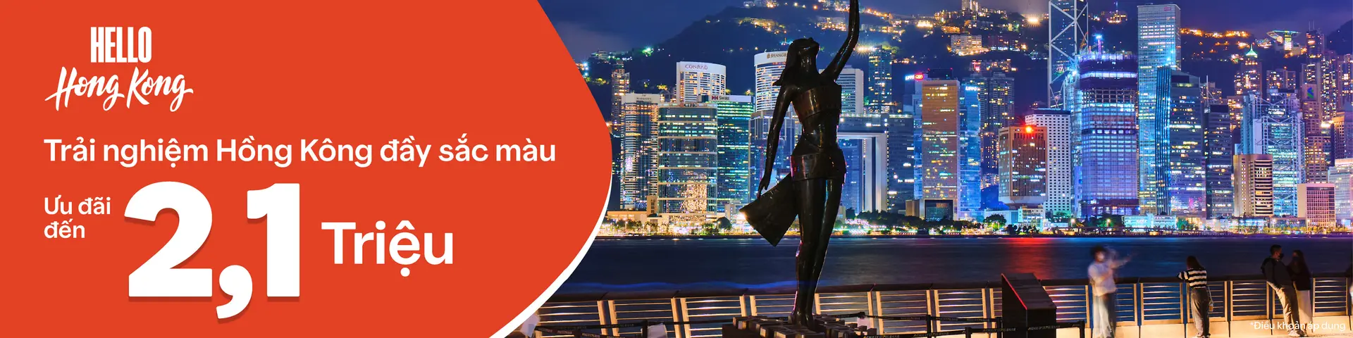 Trải nghiệm Hồng Kông đầy sắc màu - Ưu đãi đến 2.1 Triệu