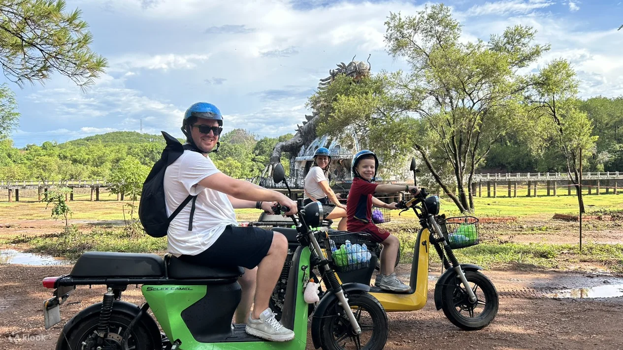 Hue Rural, Imperial Citadel & Abandoned Water Park by E-Scooter